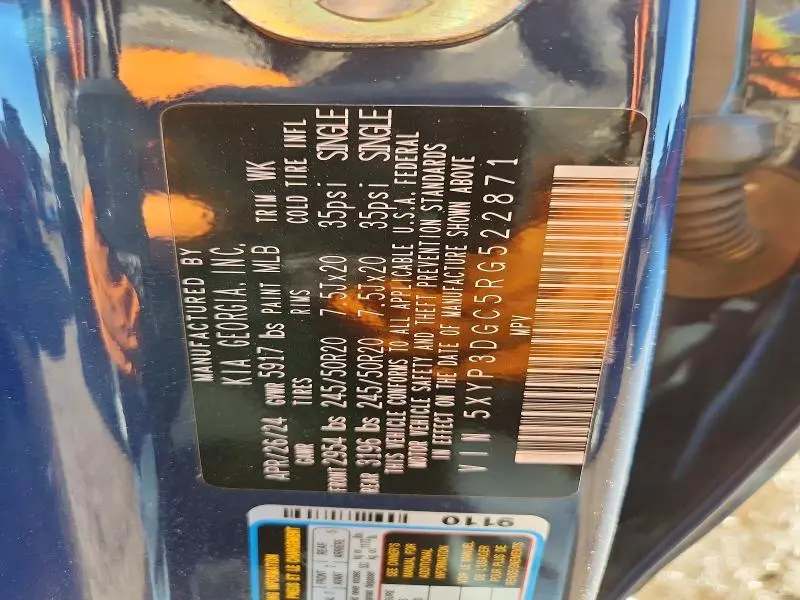 2024 KIA TELLURIDE EX  