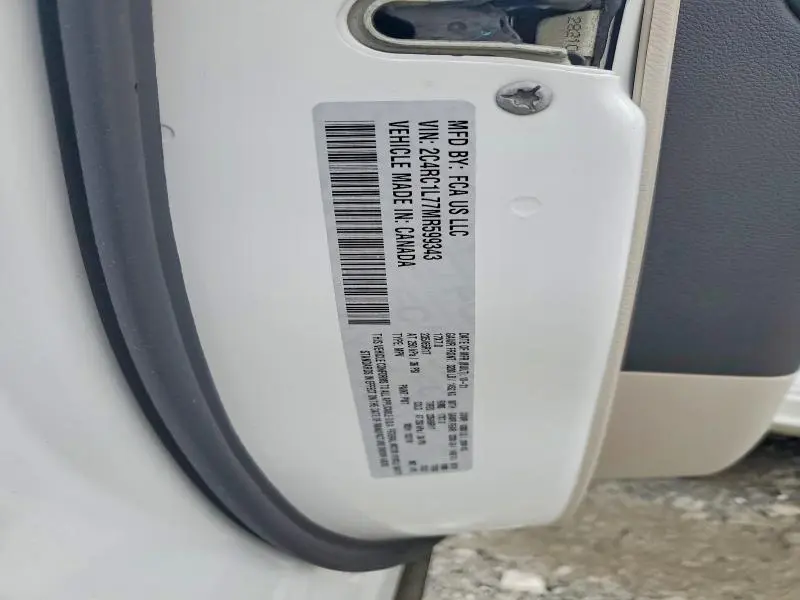 2021 CHRYSLER PACIFICA HYBRID TOURING L  