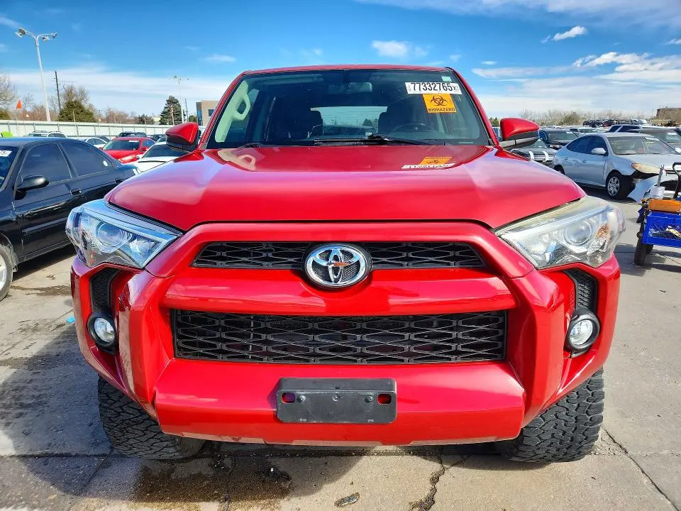 2016 TOYOTA 4RUNNER SR5  