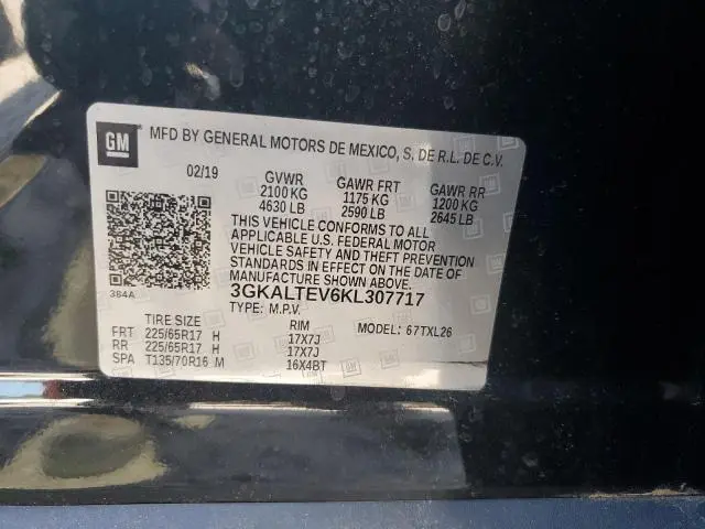 2019 GMC TERRAIN SLE  