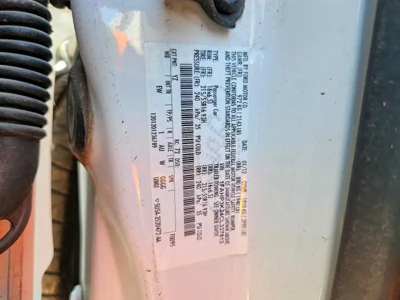 2012 FORD FOCUS SE  
