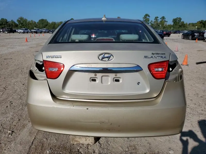 2010 HYUNDAI ELANTRA BLUE  