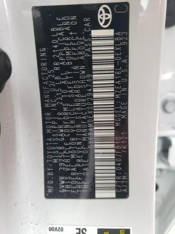 2025 TOYOTA COROLLA LE