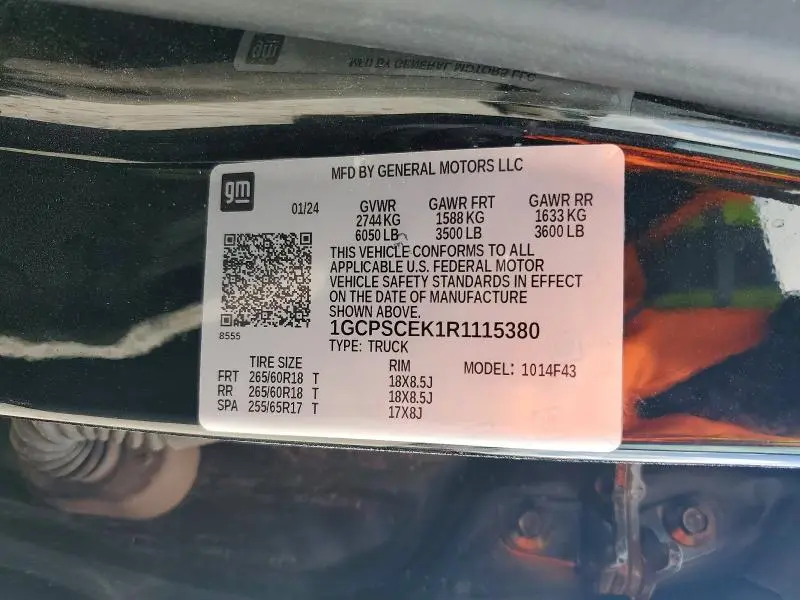 2024 CHEVROLET COLORADO LT  
