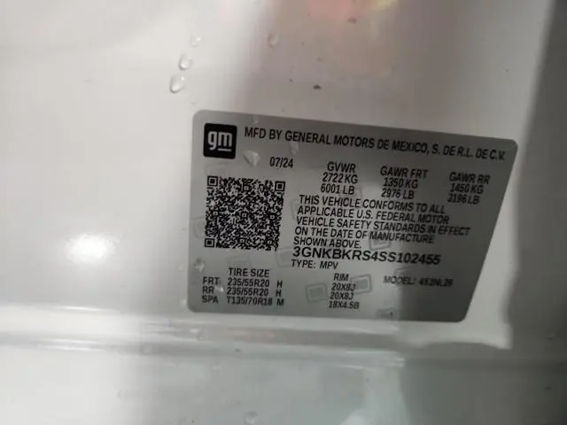 2025 CHEVROLET BLAZER RS  