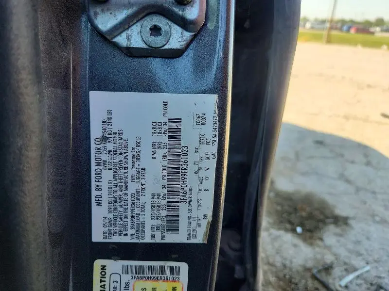 2014 FORD FUSION SE  