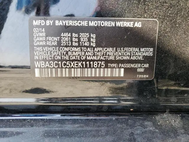 2014 BMW 328 I SULEV  