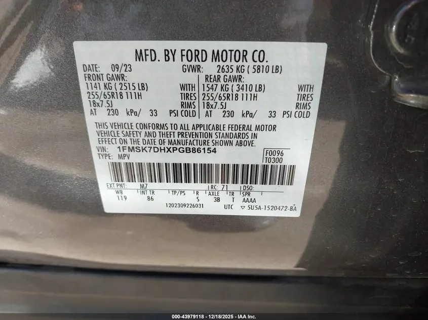 2023 FORD EXPLORER XLT