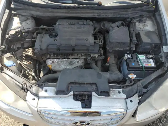 2010 HYUNDAI ELANTRA BLUE  
