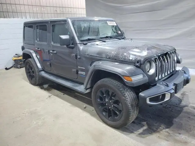 2021 JEEP WRANGLER UNLIMITED SAHARA 4XE  