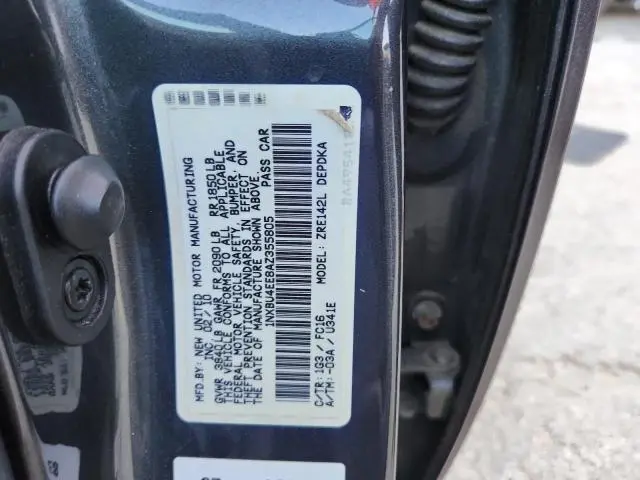 2010 TOYOTA COROLLA BASE  