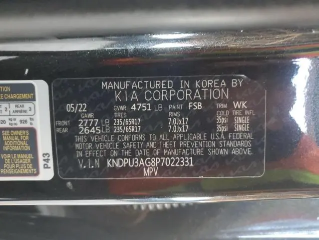 2023 KIA SPORTAGE LX  