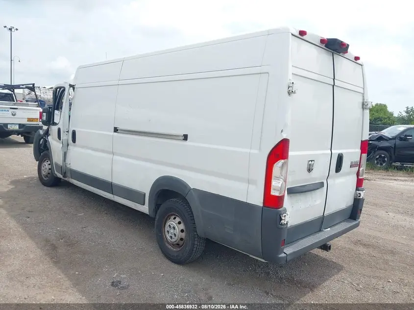 2018 RAM PROMASTER 3500 CARGO VAN HIGH ROOF 159 WB EXT