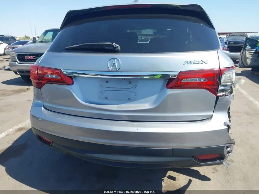 2016 ACURA MDX TECHNOLOGY   ACURAWATCH PLUS PACKAGES/TECHNOLOGY PACKAGE