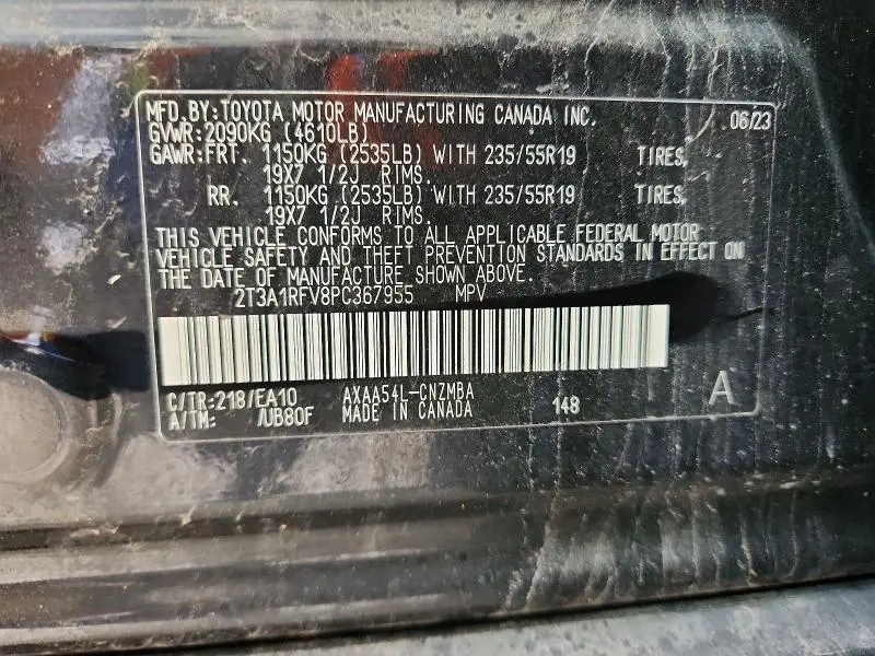 2023 TOYOTA RAV4 XLE PREMIUM  