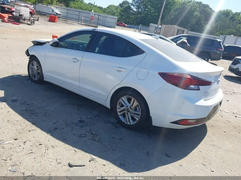 2019 HYUNDAI ELANTRA SEL