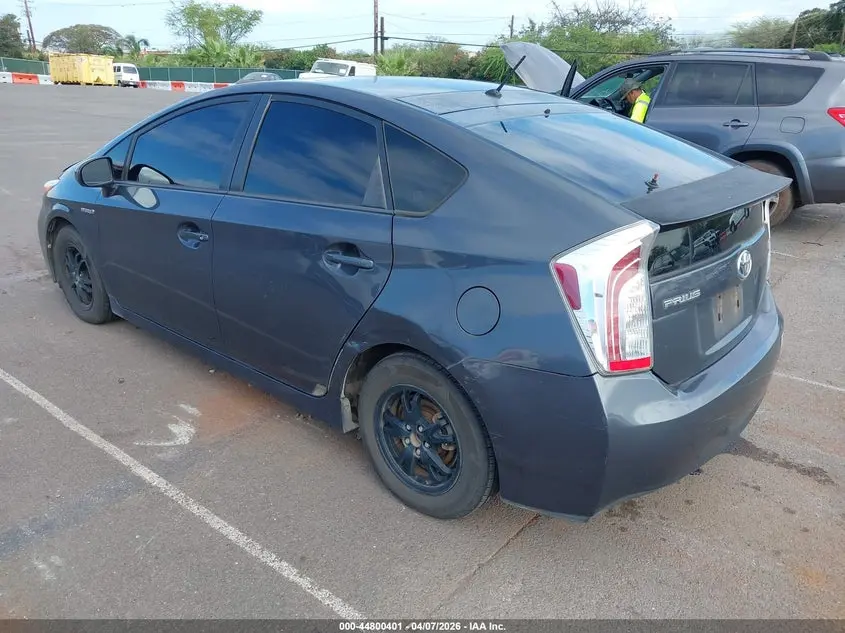 2012 TOYOTA PRIUS FIVE/FOUR/ONE/THREE/TWO