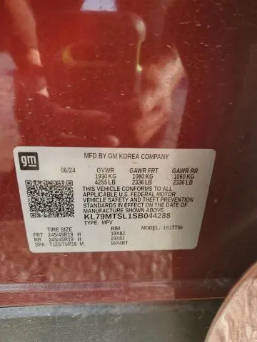 2025 CHEVROLET TRAILBLAZER RS  