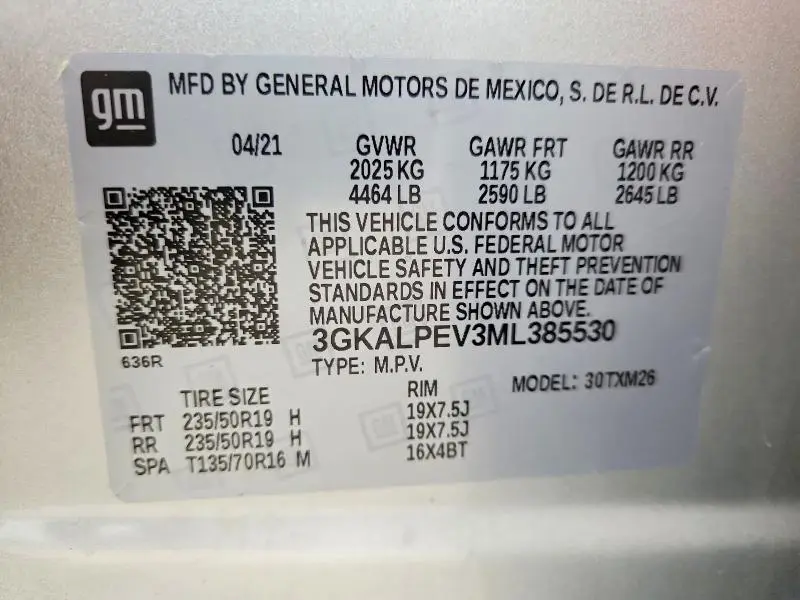 2021 GMC TERRAIN SLT  