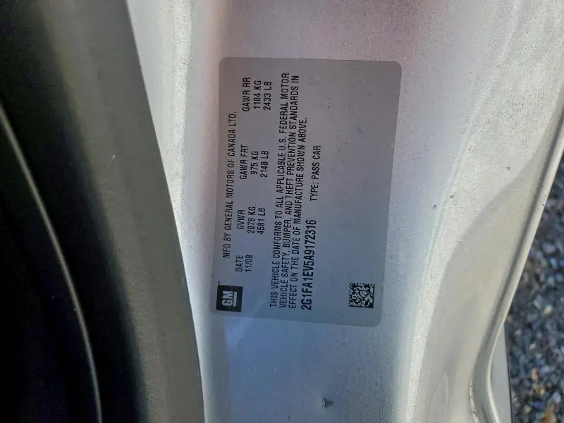 2010 CHEVROLET CAMARO LS  