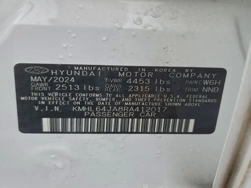 2024 HYUNDAI SONATA SEL  