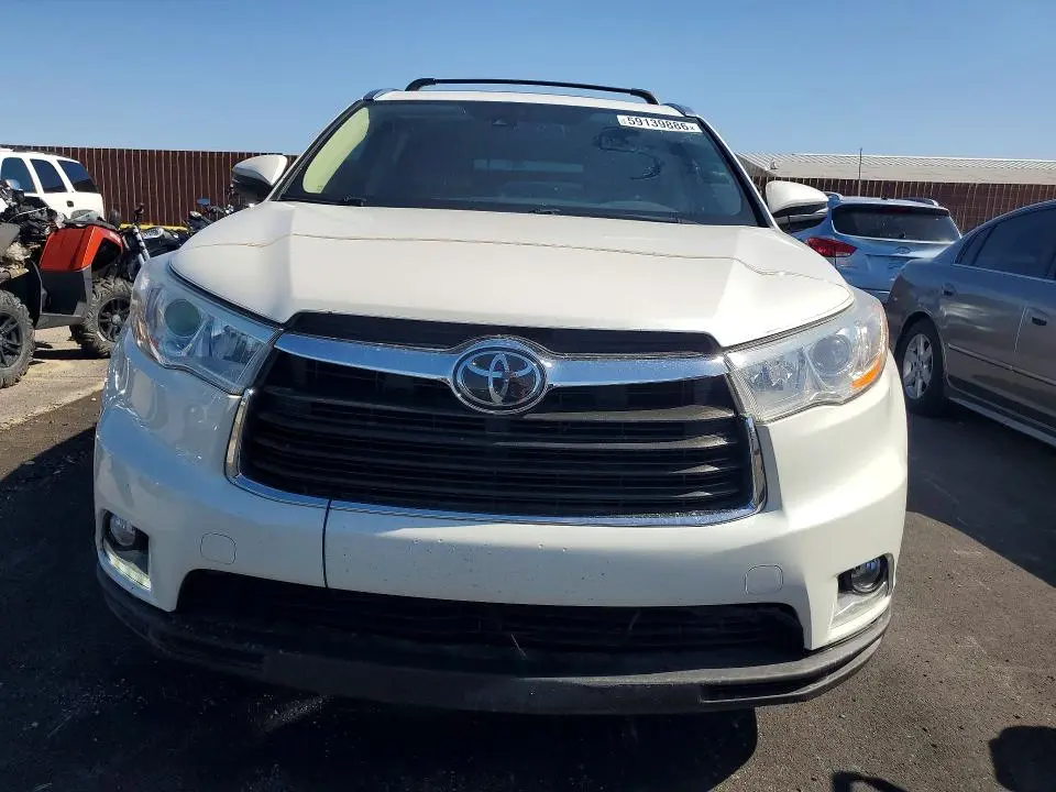 2015 TOYOTA HIGHLANDER LIMITED PLATINUM  