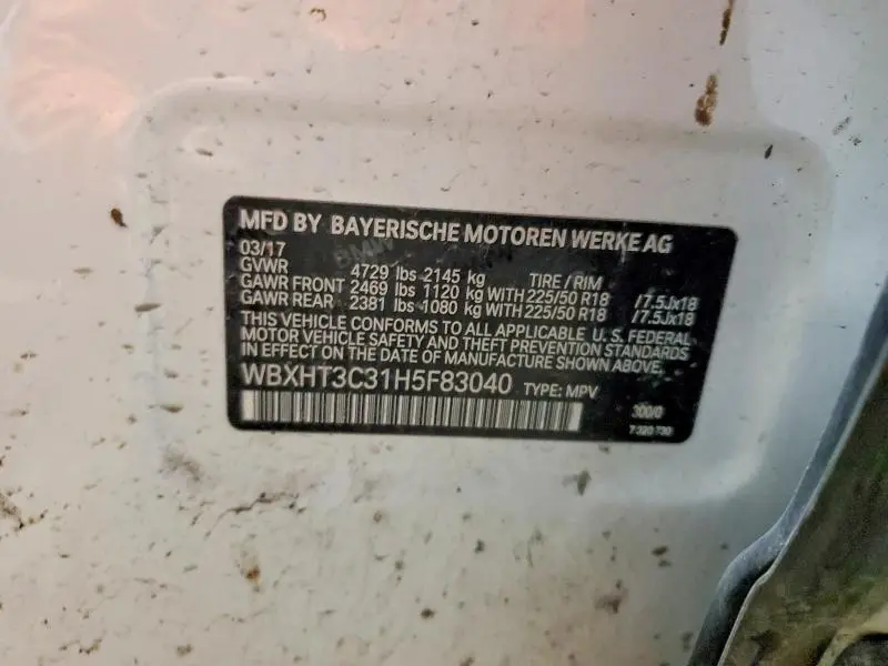 2017 BMW X1 XDRIVE28I  