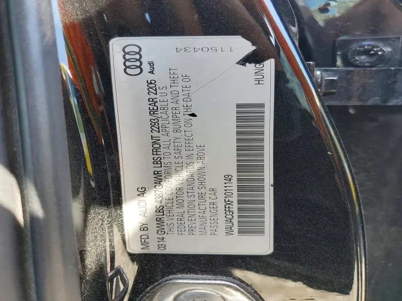 2015 AUDI A3 PREMIUM  