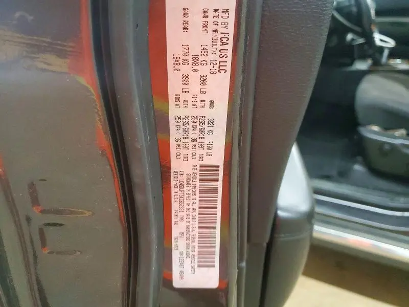 2019 DODGE DURANGO PURSUIT AWD 5.7L V8