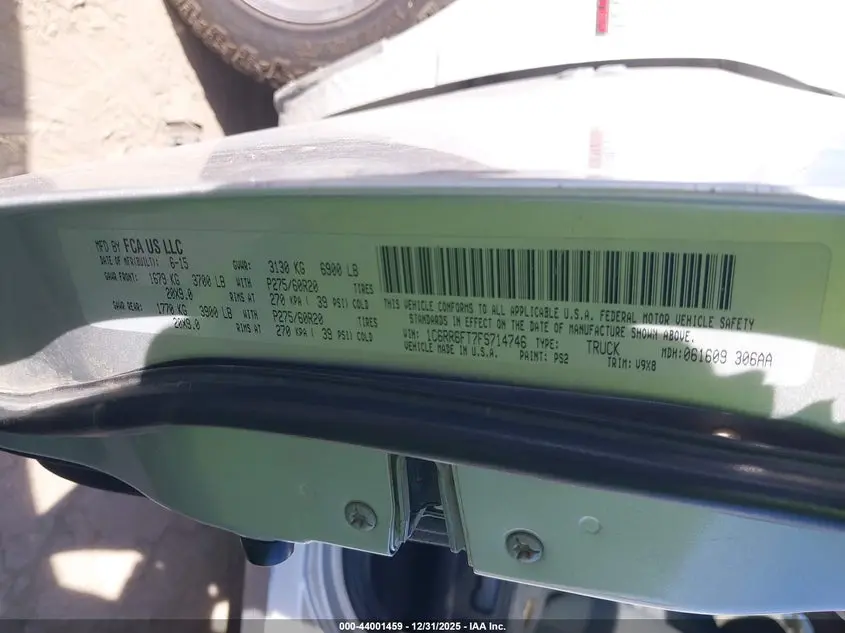 2015 RAM 1500 EXPRESS