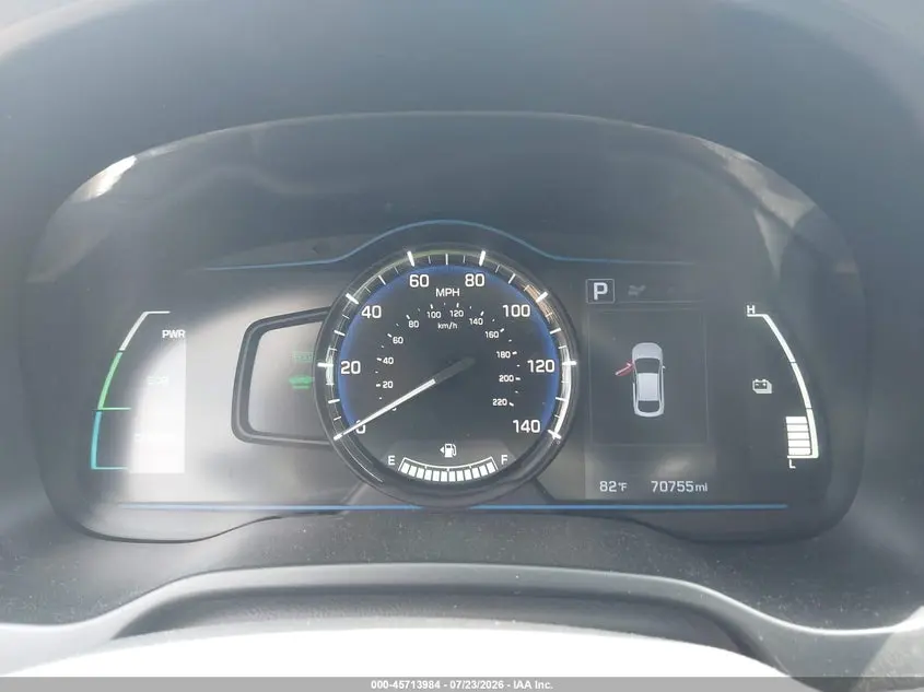 2018 HYUNDAI IONIQ HYBRID BLUE