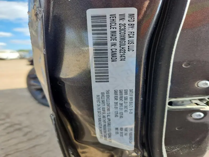2020 DODGE CHARGER GT  