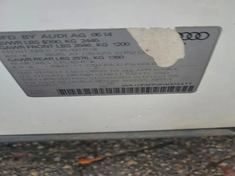 2015 AUDI Q5 PREMIUM  