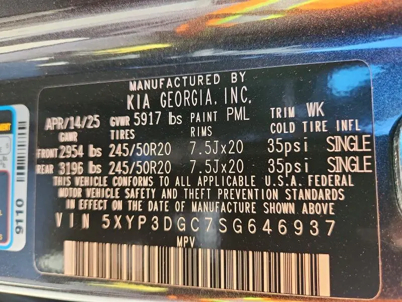 2025 KIA TELLURIDE EX  