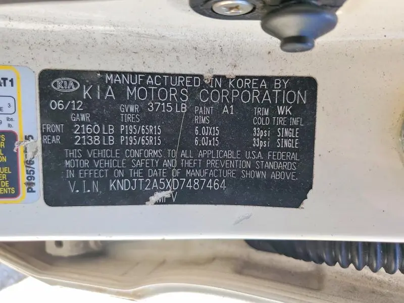 2013 KIA SOUL BASE  