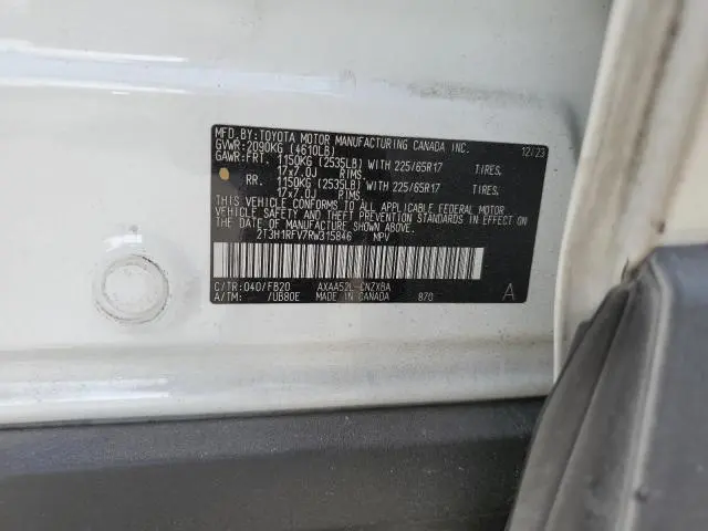2024 TOYOTA RAV4 LE