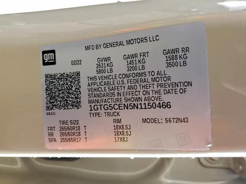 2022 GMC CANYON ELEVATION  