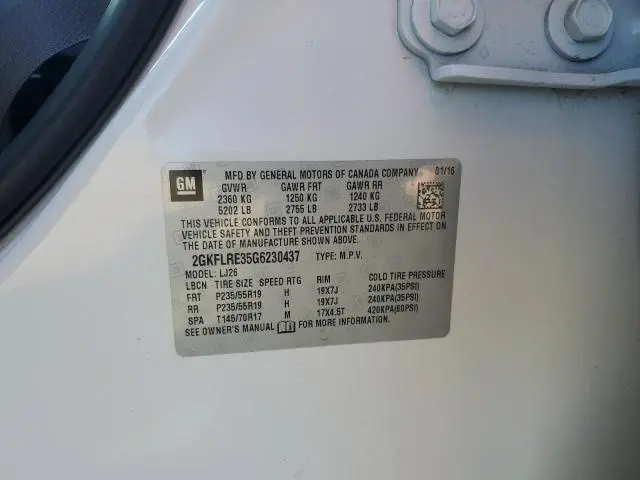 2016 GMC TERRAIN DENALI  