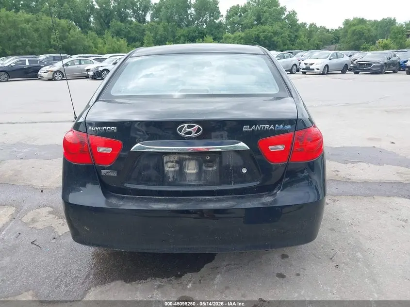 2010 HYUNDAI ELANTRA BLUE