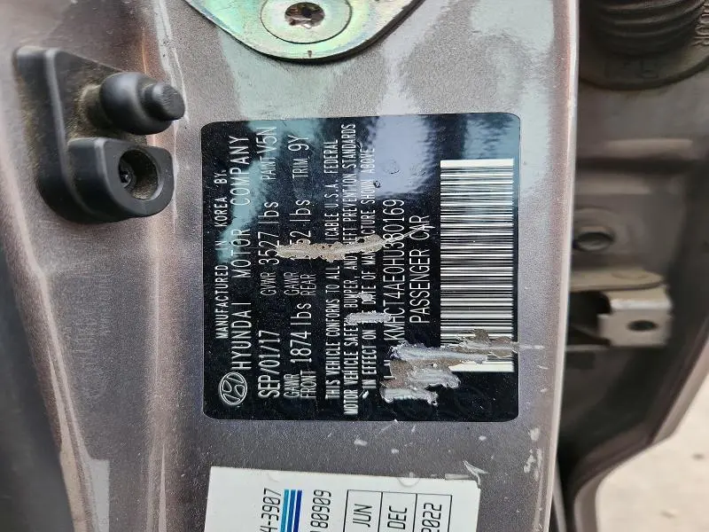 2017 HYUNDAI ACCENT SE  
