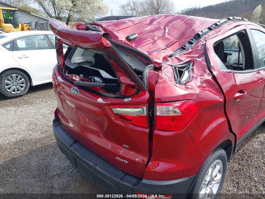 2022 FORD ECOSPORT SE