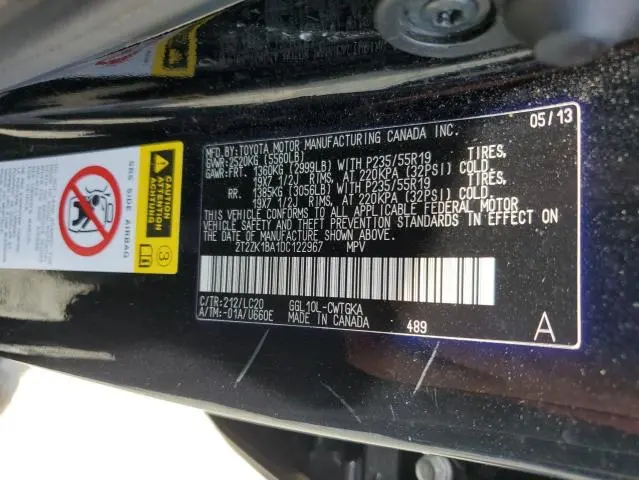 2013 LEXUS RX 350  
