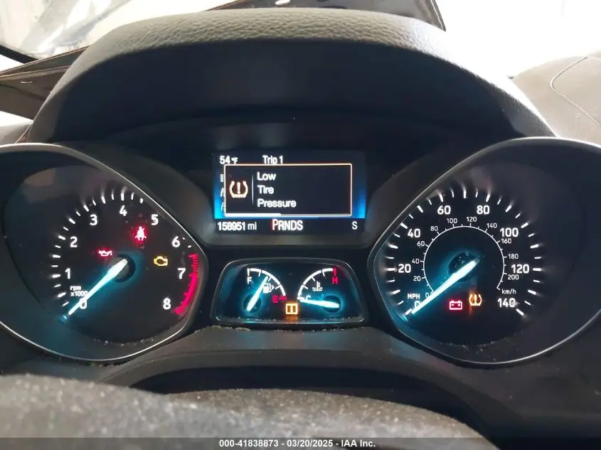 2017 FORD ESCAPE S