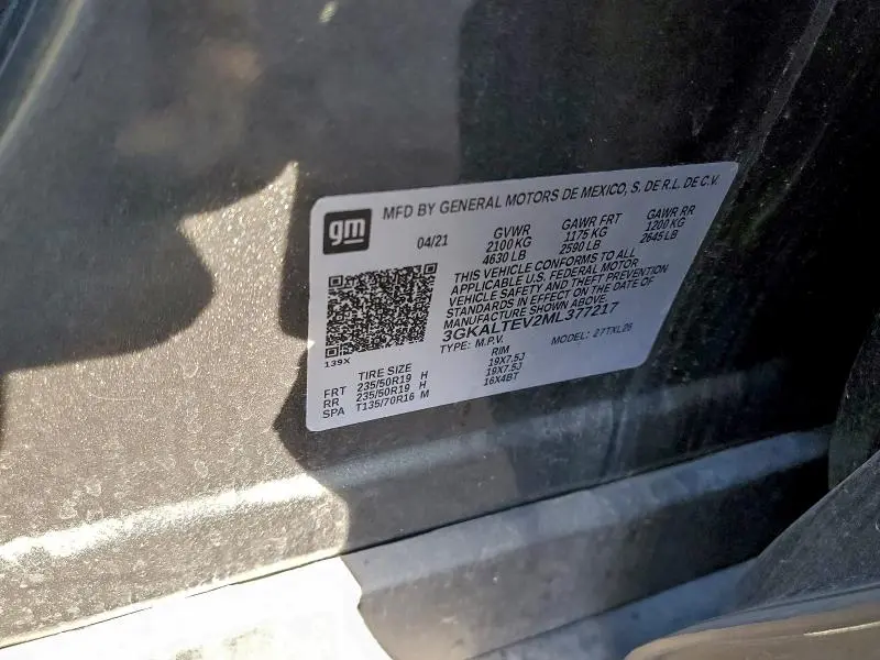 2021 GMC TERRAIN SLE  