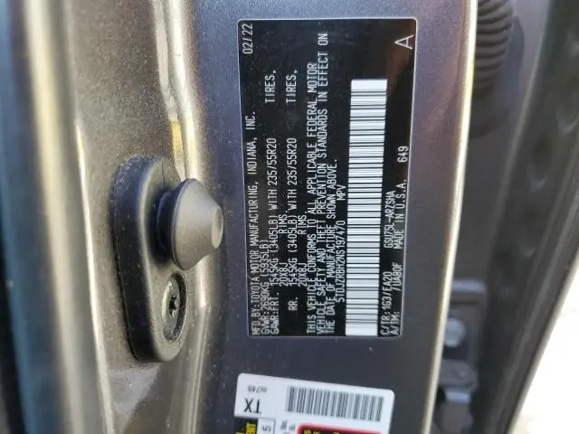 2022 TOYOTA HIGHLANDER XSE  