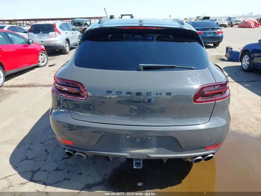 2018 PORSCHE MACAN S