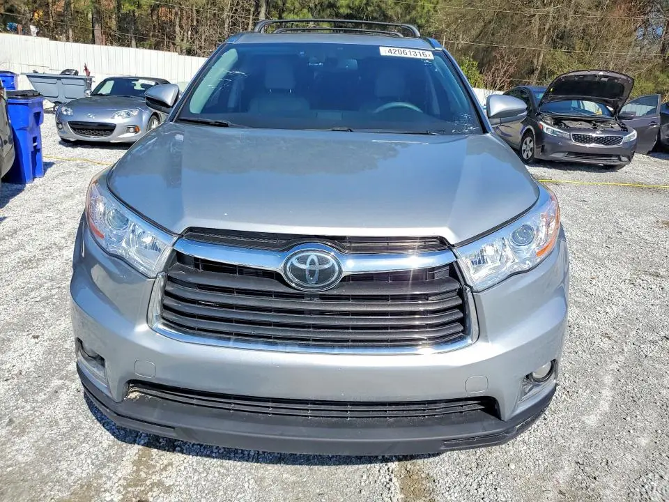 2016 TOYOTA HIGHLANDER LIMITED PLATINUM  