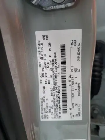 2021 FORD RANGER XL  