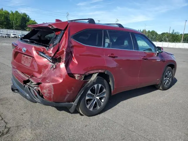2020 TOYOTA HIGHLANDER HYBRID XLE  