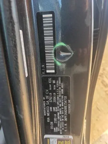 2024 KIA FORTE GT-LINE  